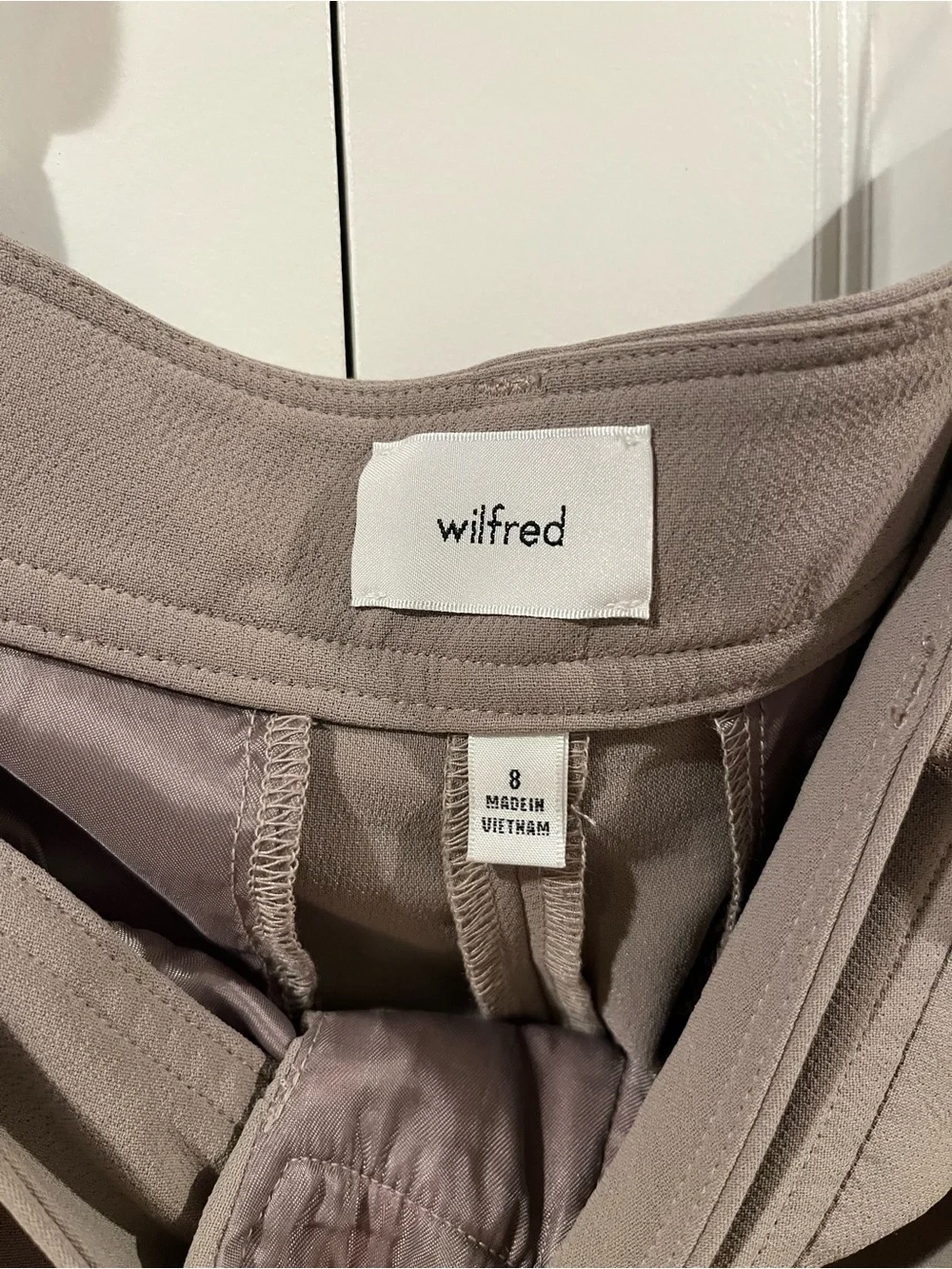 Wilfred Project Cargo Pants Taupe Size 8
